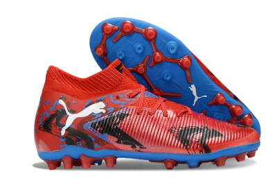 Puma Future 8 Ultimate FG Football Boots - Red/Electric Blue/Dynamic Black