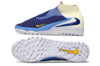 Nike Phantom 6 High Elite TF Football Shoes - Blue/Sky Blue/Deep Blue