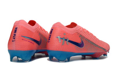Nike Air Zoom Mercurial Vapor 16 Elite FG Football Boots - Pink/Coral Pink/Cerulean Blue