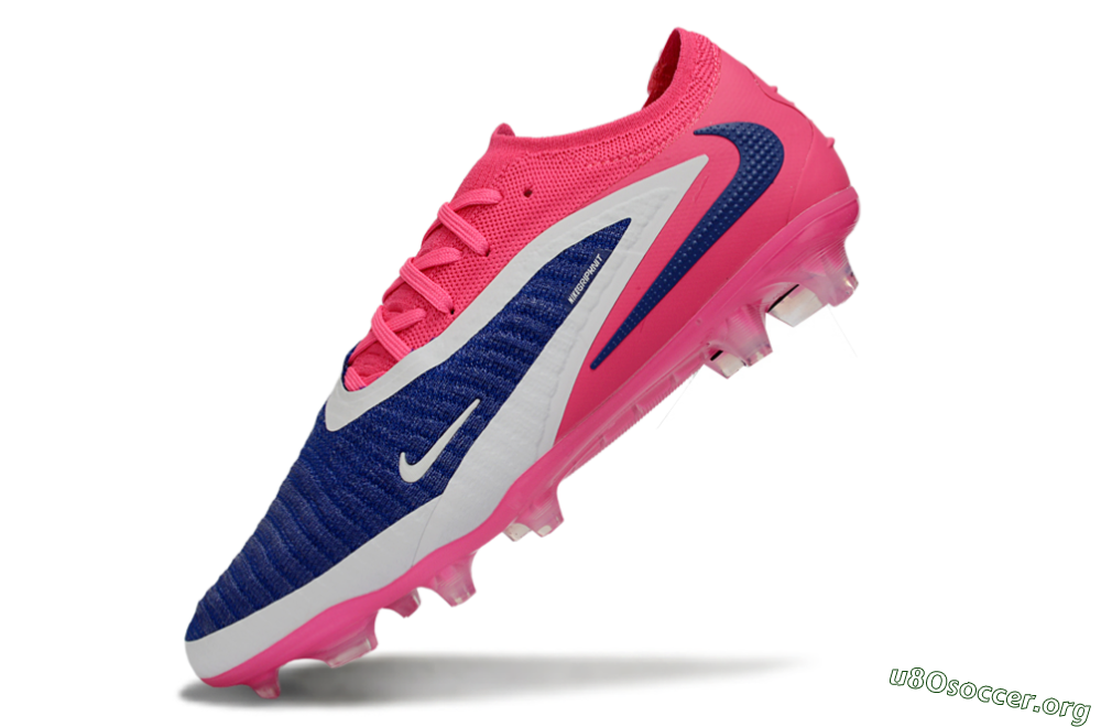 Nike Phantom 6 Low Elite FG Football Boots - Purple/Electric Pink/Sapphire Blue 5
