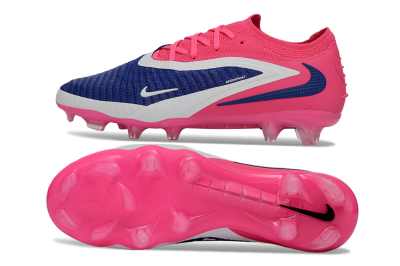 Nike Phantom 6 Low Elite FG Football Boots - Purple/Electric Pink/Sapphire Blue