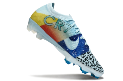 Nike Air Zoom Mercurial Vapor 16 Elite FG Football Boots - Blue/Aquatic Blue/Fiery Orange