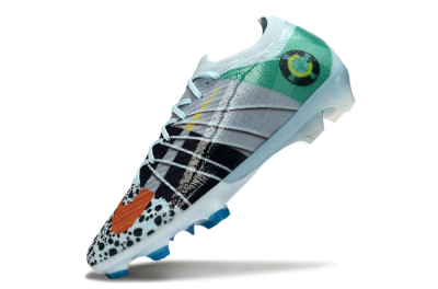 Nike Air Zoom Mercurial Vapor 16 Elite FG Football Boots - Blue/Aquatic Blue/Fiery Orange