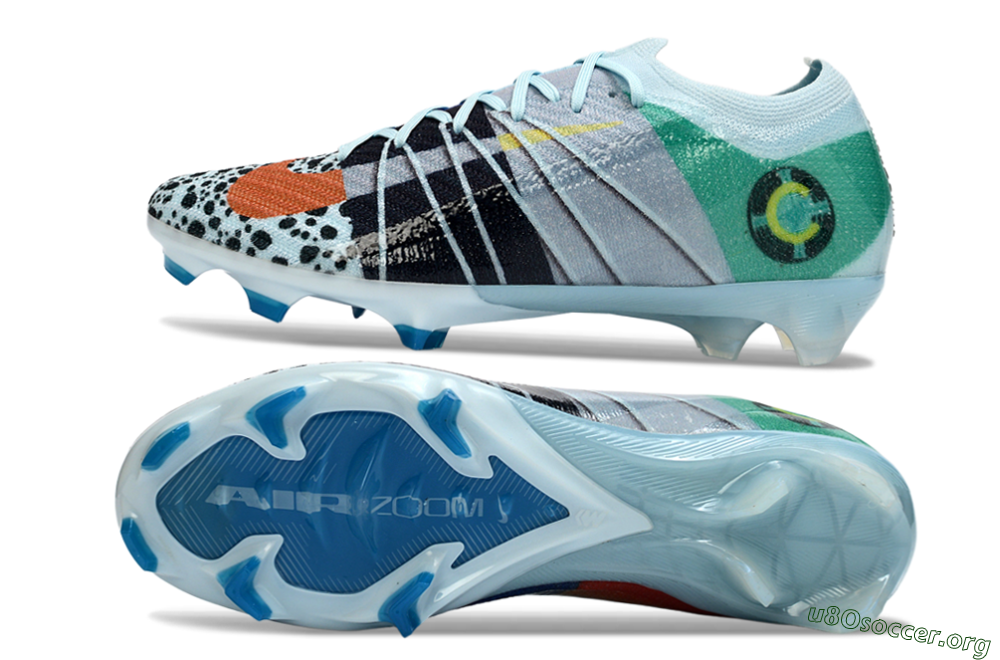 Nike Air Zoom Mercurial Vapor 16 Elite FG Football Boots - Blue/Aquatic Blue/Fiery Orange 1