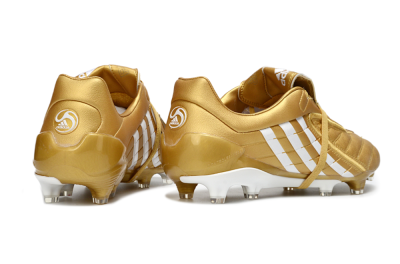 Adidas Predator Accelerator Electricity FG Football Boots - Gold/Metallic Gold/Classic White