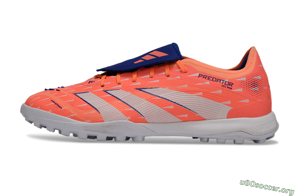 Adidas Predator League Fold-Over Tongue TF Football Shoes - Orange/Vibrant Coral/Deep Navy 3