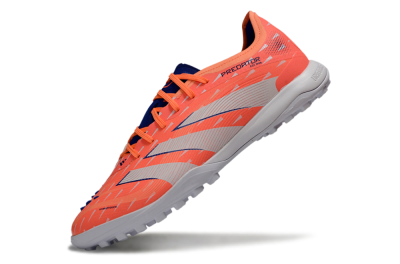 Adidas Predator 25 Elite TF Football Shoes - Pink/Electric Orange/Deep Blue