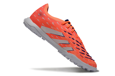 Adidas Predator 25 Elite TF Football Shoes - Pink/Electric Orange/Deep Blue