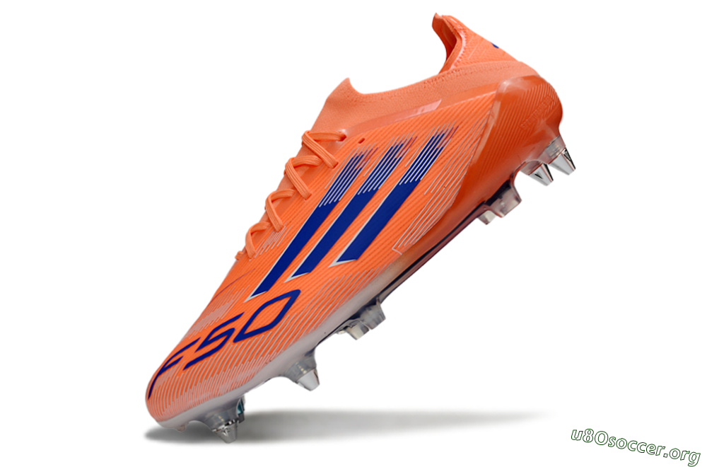 Adidas F50 Elite SG Football Boots - Orange/Electric Orange/Deep Navy 5
