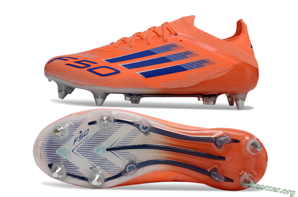 Adidas F50 Elite SG Football Boots - Orange/Electric Orange/Deep Navy 1