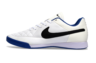 Nike Tiempo Ligera 4 IC Football Shoes - White/Royal Blue/Black