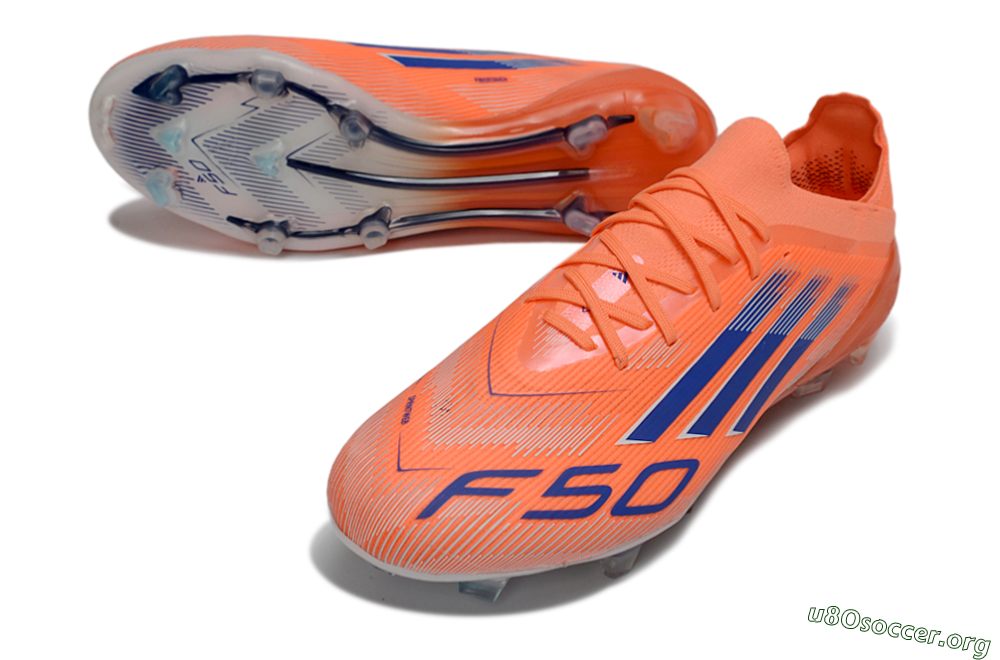 Adidas F50 Elite FG Football Boots - Orange/Electric Orange/Navy Blue 0