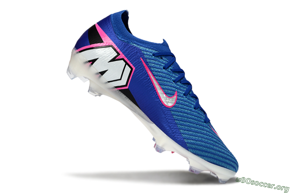 Nike Air Zoom Mercurial Vapor 16 Elite FG Football Boots - Blue/Electric Blue/Radiant Pink 4