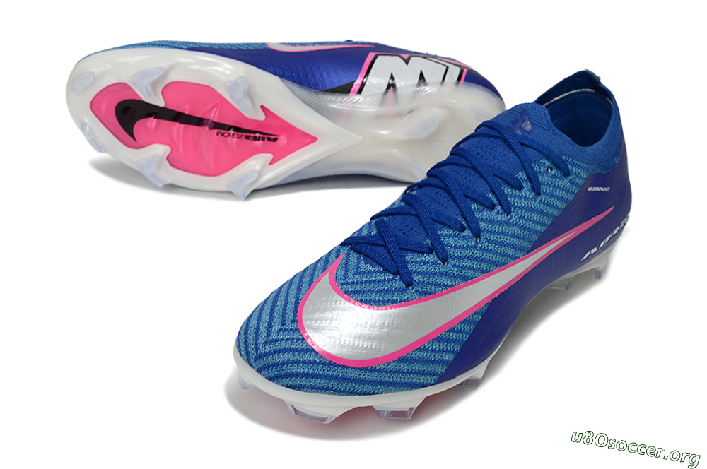 Nike Air Zoom Mercurial Vapor 16 Elite FG Football Boots - Blue/Electric Blue/Radiant Pink 0