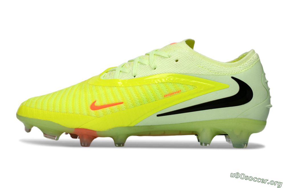 Nike Phantom 6 Low Elite FG Football Boots - Yellow/Lime Burst/Neon Blaze 3