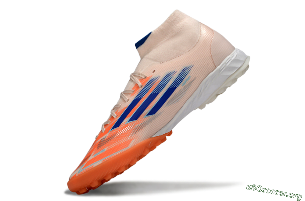 Adidas F50 Elite Mid TF Football Boots - Red/Blue/White 5