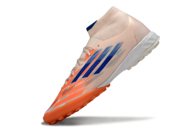 Adidas F50 Elite Mid TF Football Boots - Red/Blue/White