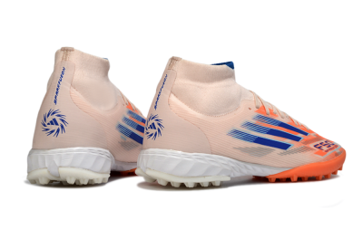 Adidas F50 Elite Mid TF Football Boots - Red/Blue/White