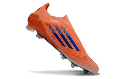 Adidas F50+ Elite Laceless FG Football Boots - Red/Blue/Silver