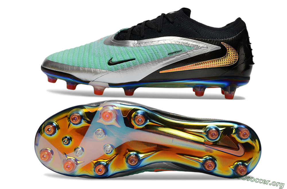 Nike Phantom 6 Low Elite AG Football Boots - Jade/Black/Silver 1