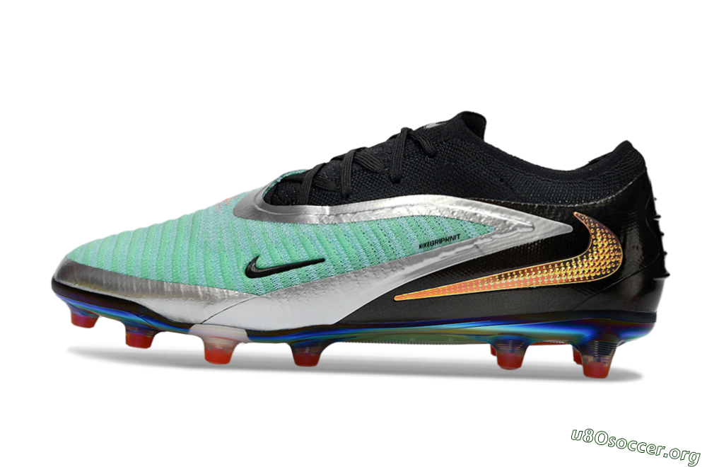 Nike Phantom 6 Low Elite AG Football Boots - Jade/Black/Silver 3