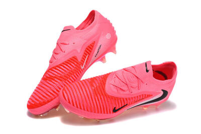 Nike Phantom 6 Low Elite FG Football Boots - Pink/Neon Burst/Black Shine