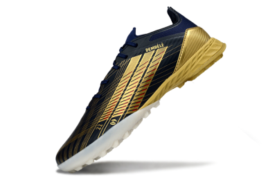 Adidas F50 Pro TF Football Shoes - Navy/Gold/Crimson