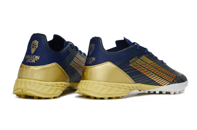 Adidas F50 Pro TF Football Shoes - Navy/Gold/Crimson