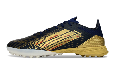 Adidas F50 Pro TF Football Shoes - Navy/Gold/Crimson