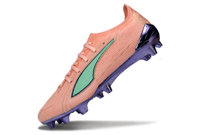 Puma Ultra 5 Ultimate FG Football Boots - Pink/Mint Green/Metallic Purple