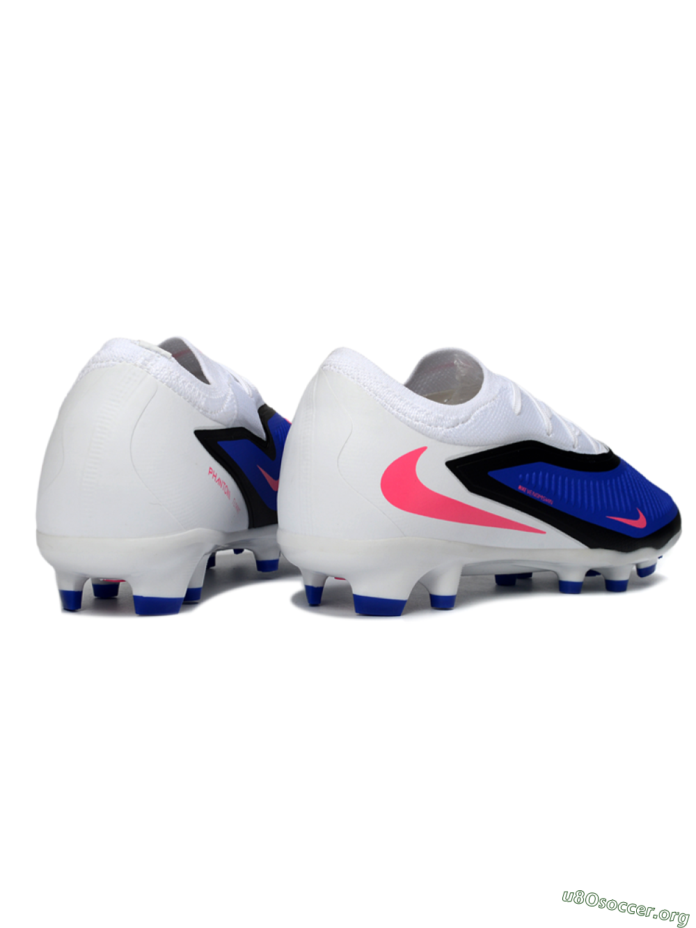 Nike Phantom 6 Low Elite FG Football Boots - Blue/Electric Blue/Neon Pink 6