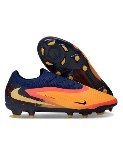 Nike Phantom 6 Low Elite FG Football Boots - Orange/Navy Blue/Flame Pink