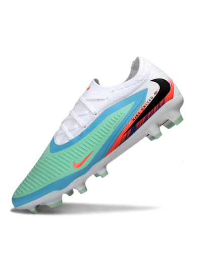 Nike Phantom 6 Low Elite FG Football Boots - Aqua/Coral Burst/Sky Blue