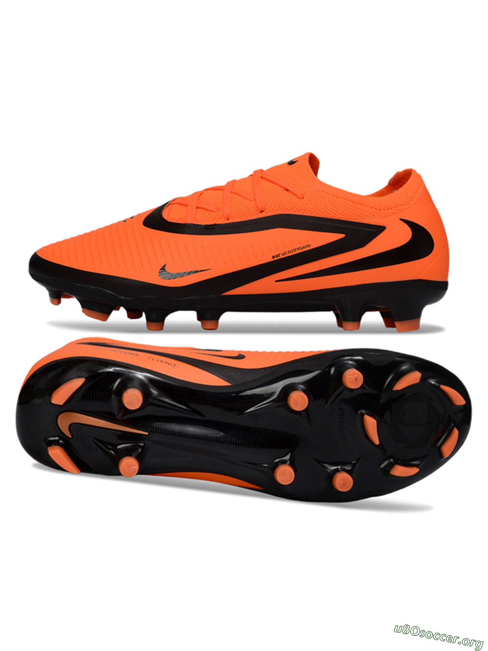 Nike Phantom 6 Low Elite FG Football Boots - Orange/Electric Orange/Deep Black 1