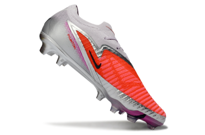 Nike Phantom 6 Low Elite FG Football Boots - Orange/Electric Pink/Metallic Silver