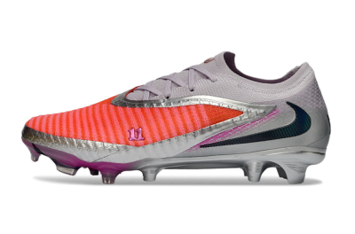 Nike Phantom 6 Low Elite FG Football Boots - Orange/Electric Pink/Metallic Silver