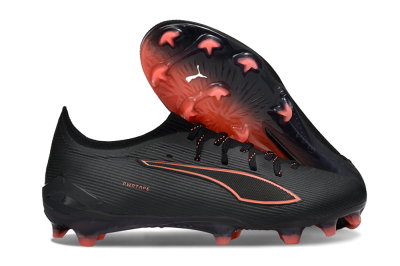 Puma Ultra Ultimate FG Football Boots - Black/Vibrant Orange/Shadow Black