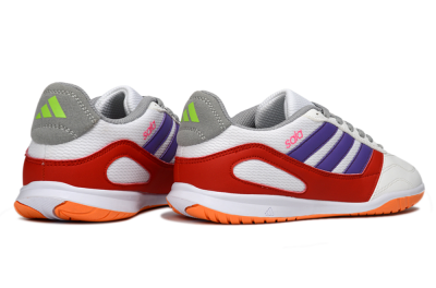 Adidas Top Sala IC Football Shoes - White/Crimson/Amethyst