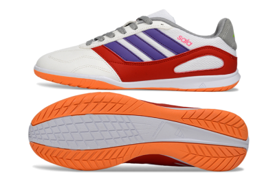Adidas Top Sala IC Football Shoes - White/Crimson/Amethyst