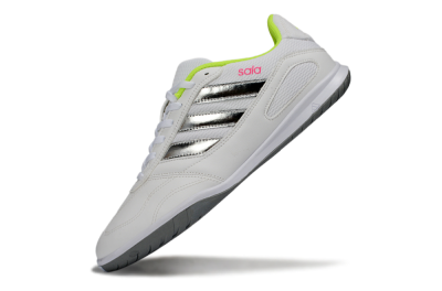 Adidas Top Sala IC Football Shoes - White/Neon Green/Silver