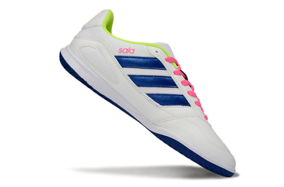 Adidas Top Sala IC Football Shoes - White/Navy Blue/Pink