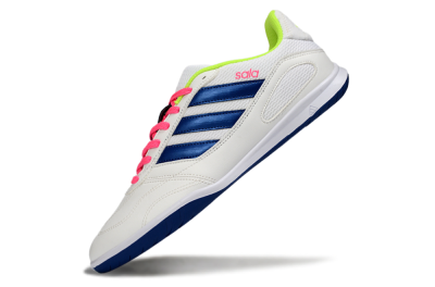 Adidas Top Sala IC Football Shoes - White/Navy Blue/Pink