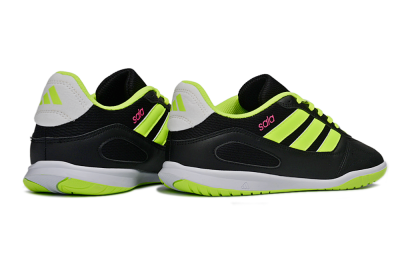 Adidas Top Sala IC Football Shoes - Black/Electric Green/White