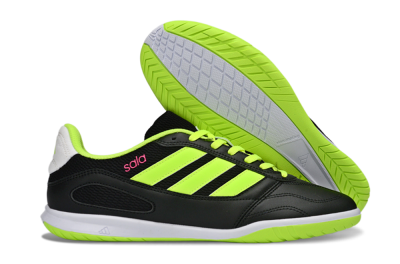 Adidas Top Sala IC Football Shoes - Black/Electric Green/White