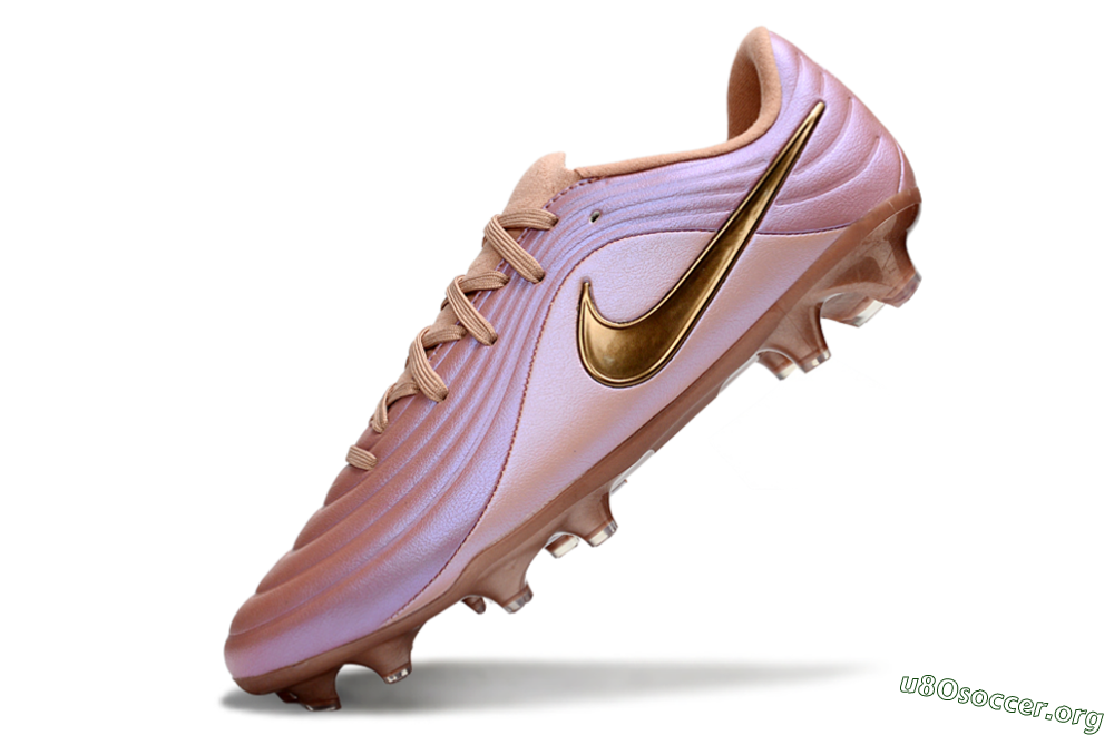 Nike Tiempo Legend 10 Elite FG Football Boots - Pink/Soft Rose/Bronze 5