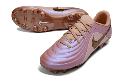 Nike Tiempo Legend 10 Elite FG Football Boots - Pink/Soft Rose/Bronze