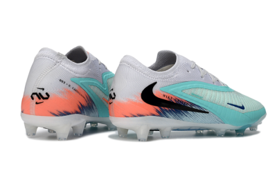 Nike Phantom 6 Low Elite AG Football Boots - Aqua/Coral Splash/Icy Blue