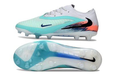 Nike Phantom 6 Low Elite AG Football Boots - Aqua/Coral Splash/Icy Blue