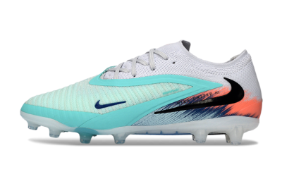 Nike Phantom 6 Low Elite AG Football Boots - Aqua/Coral Splash/Icy Blue