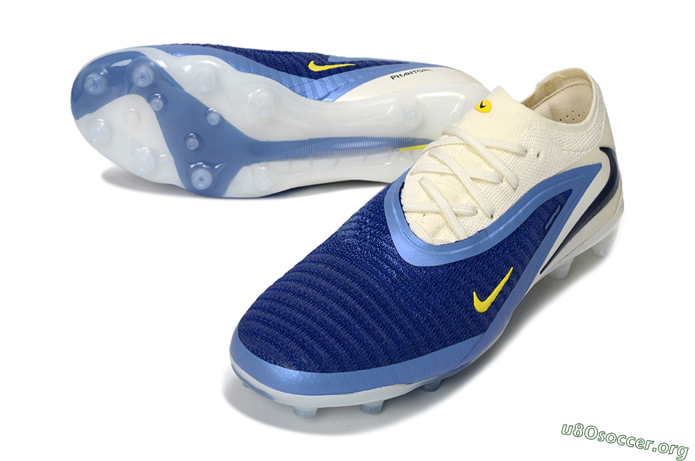 Nike Phantom 6 Low Elite AG Football Boots - Blue/Sky Blue/Navy Blue 0